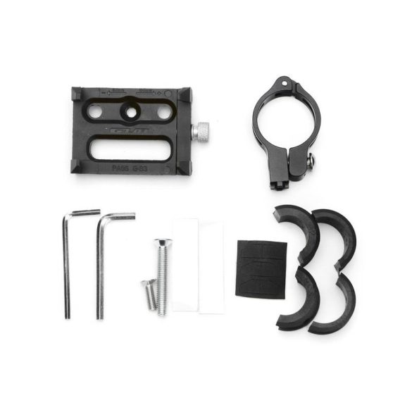 Suport negru pentru telefon pentru biciclete GUB G83 universal montat pe ghidon