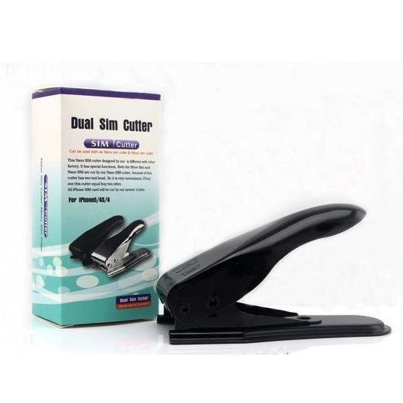 Cutter card dual SIM (micro și nano sim)
