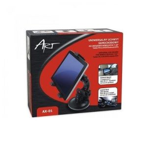 Suport universal pentru tableta auto, poate fi atasat la tetiera, 7-10", negru, ART AX-01
