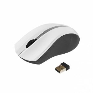 Mouse alb fără fir fără fir ART AM-97
