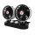 Ventilator auto montat pe bord, negru, LTC
