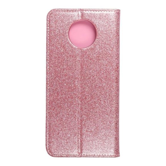 Carcasa magnetica pentru iPhone 11 Pro Max (6,5"), cu sclipici auriu roz