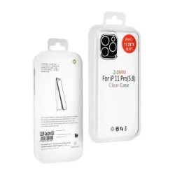   HUSĂ! - Husa din silicon pentru iPhone XS Max (6,5"), transparenta, 2 mm, transparenta