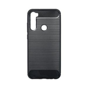 Husa din silicon neagra din fibra de carbon Xiaomi Redmi Note 8T (Forcell)