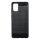 Samsung Galaxy A71 4G silicon husă, negru, SM- A715, fibra de carbon Samsung Galaxy A71 4G silicon husă, negru, SM- A715, fibra de carbon