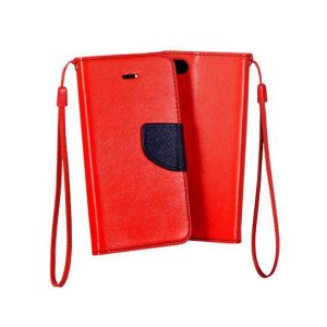 Carcasă pentru telefon Samsung Galaxy S20 Plus 4G / S20 Plus 5G, husă carte, carcasă cu deschidere laterală, închidere magnetică, roșu-albastru închis, SM-G985, Fancy