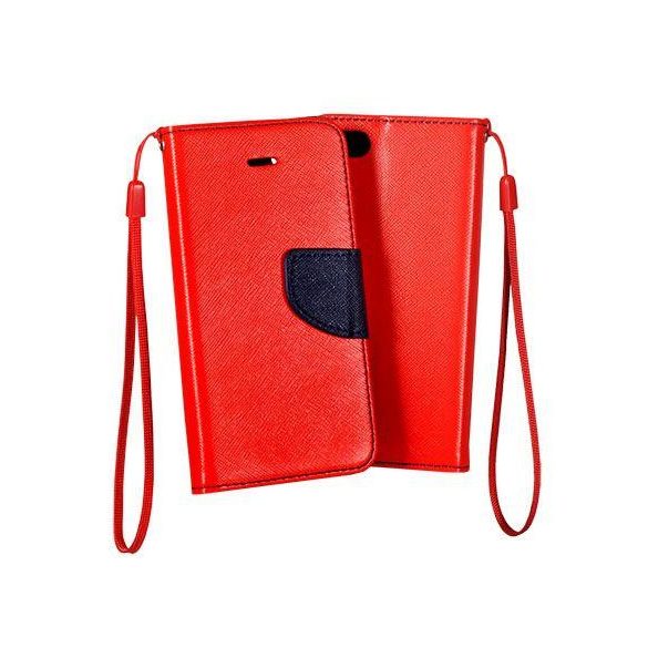 Carcasă pentru telefon Samsung Galaxy S20 Plus 4G / S20 Plus 5G, husă carte, carcasă cu deschidere laterală, închidere magnetică, roșu-albastru închis, SM-G985, Fancy
