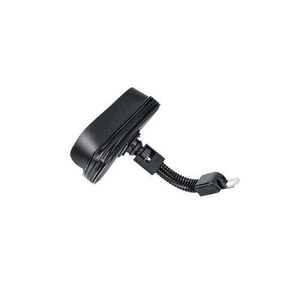 Suport universal pentru telefon pentru ghidon de motocicletă, parasolar, negru (4,8"-5,5")