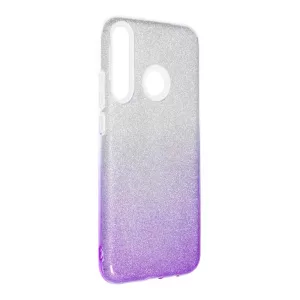 HUSĂ! - Husa din silicon Huawei P40 Lite E / Y7P, sclipici, husa din spate, violet-argintiu, stralucitoare