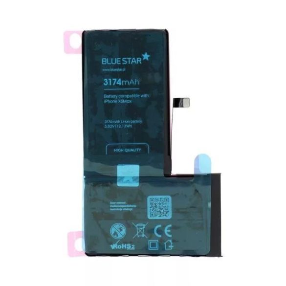 Baterie iPhone XS Max (6,5"), 3174mAh, Bluestar