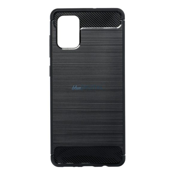 Samsung Galaxy A71 5G silicon caz, negru, SM- A716, fibra de carbon