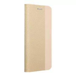   HUSĂ! - Husă pentru telefon Huawei P Smart 2021, husă carte, husă cu deschidere laterală, închidere magnetică, auriu, Carte sensibilă