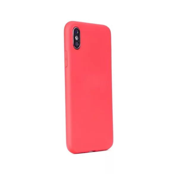 HUSĂ! - Husa din silicon Samsung Galaxy S21 Plus, mata, rosie, SM-G996, Forcell Soft
