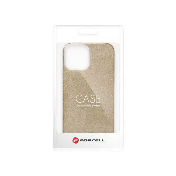 HUSĂ! - Husă din silicon pentru Samsung Galaxy S21 Plus, sclipici, capac din spate, auriu, SM-G996, strălucitor