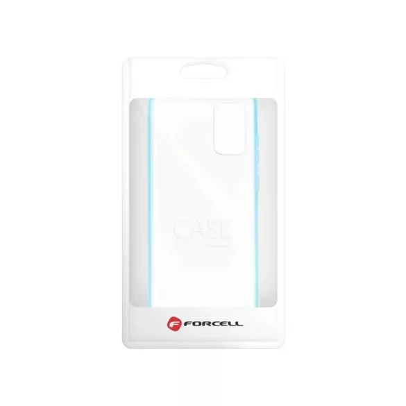 HUSĂ! - Husă față + spate Samsung Galaxy S21 Plus, PC + TPU, 360°, cu cadru albastru, SM-G996, Forcell