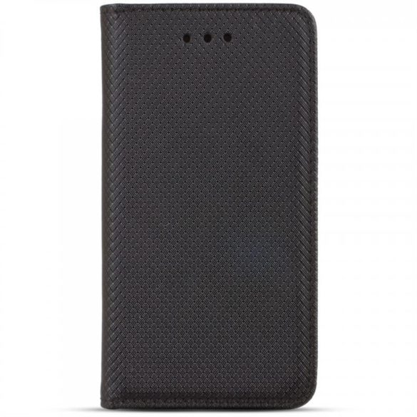 Husă pentru telefon Samsung Galaxy M11, husă carte, husă cu deschidere laterală, închidere magnetică, SM-M115, neagră
