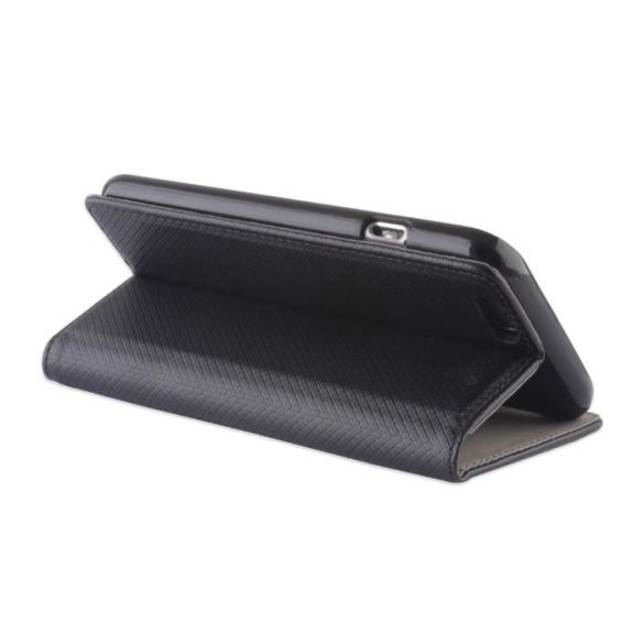 Husă pentru telefon Samsung Galaxy M11, husă carte, husă cu deschidere laterală, închidere magnetică, SM-M115, neagră