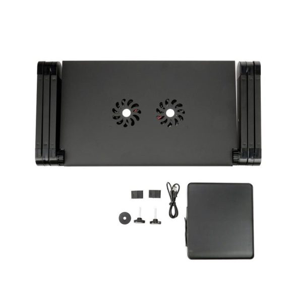 Masa/suport pentru laptop pliabil YL-803 cu racire incorporata si suport pentru mouse