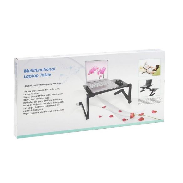 Masa/suport pentru laptop pliabil YL-803 cu racire incorporata si suport pentru mouse