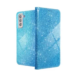 HUSĂ! - Carcasa magnetica cu sclipici albastru Xiaomi Mi 11