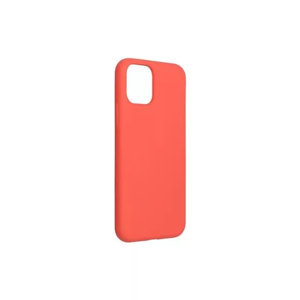 HUSĂ! - Husa din silicon Samsung Galaxy S21 Plus, husa spate, roz coral, mat, interior din velur, SM-G996, Forcell Silicone Lite