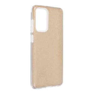 HUSĂ! - Husă din silicon Samsung Galaxy A72 4G / 5G, sclipici, capac din spate, auriu, SM-A725, SM-A726, strălucitor