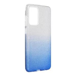 HUSĂ! - Husă din silicon Samsung Galaxy A72 4G / 5G, sclipici, husă din spate, albastru-argintiu, SM-A725, SM-A726, strălucitor