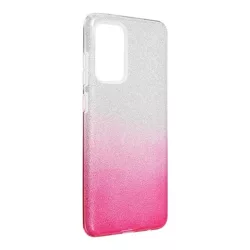   HUSĂ! - Husă din silicon Samsung Galaxy A72 4G / 5G, sclipici, husă din spate, roz-argintiu, SM-A725, SM-A726, Strălucitor