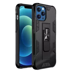   HUSĂ! - Husa din spate rezistenta la socuri pentru iPhone 13 Pro (6,1"), remarcabila, neagra, Forcell Defender