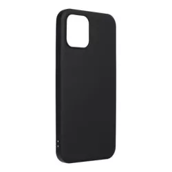   HUSĂ! - Husa din silicon pentru iPhone 13 Pro (6.1"), carcasa din spate, interior negru, mat, piele intoarsa, Forcell Silicone Lite