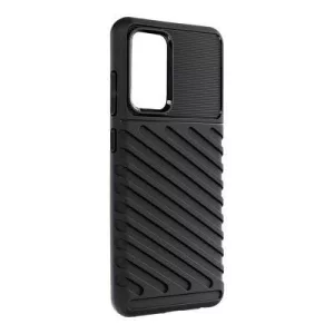 HUSĂ! - Husă rezistentă la șoc Samsung Galaxy A22 4G, carcasă TPU, carcasă spate, neagră, SM-A225, Forcell Thunder
