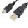 Cablu de date mini USB negru 3M