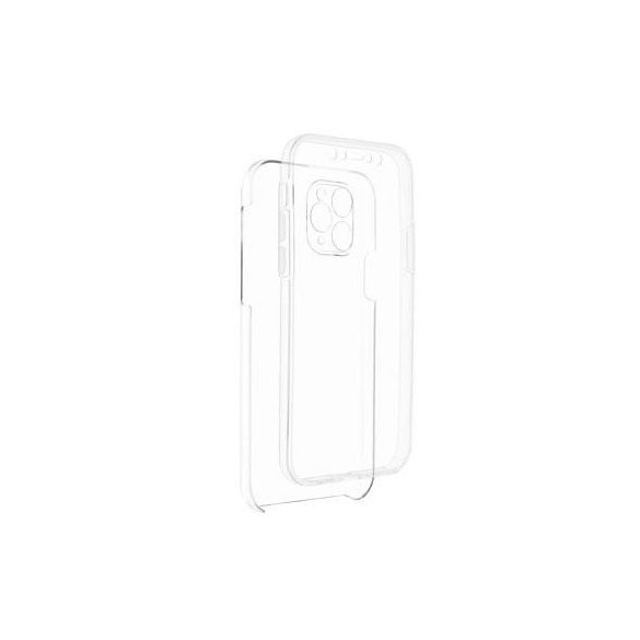 Samsung A037 Galaxy A03s transparent față + spate PC + TPU husă 360