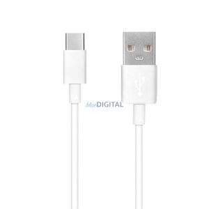 Cablu de date tip C, 2A, 2M, alb, HD2