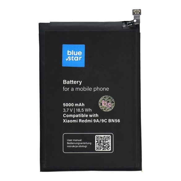 BlueStar Xiaomi Redmi 9A / 9C BN56 baterie aftermarket 5000mAh