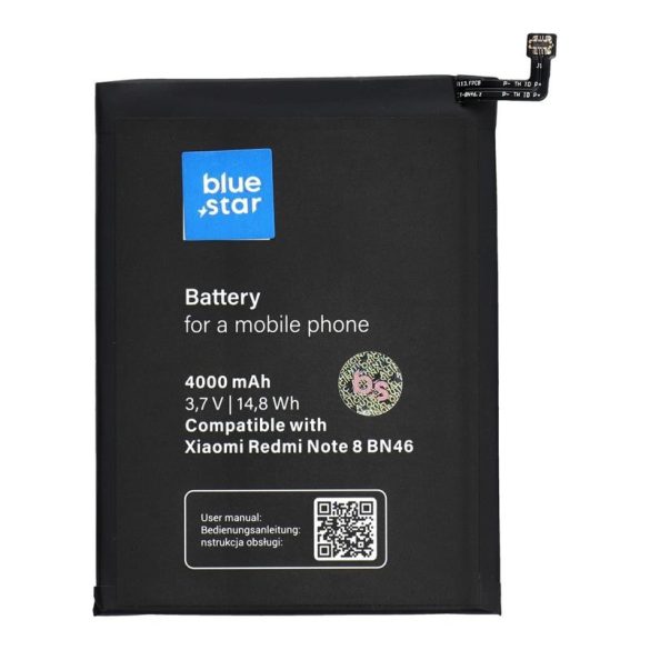 BlueStar Xiaomi Redmi Note 8 / Redmi 7 (BN46) baterie aftermarket 4000mAh