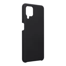   HUSĂ! - Husa din silicon pentru Samsung Galaxy A03s, mata, interior din piele intoarsa, neagra, SM-A037, silicon Forcell