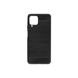 HUSĂ! - Husa silicon Oppo Reno6, neagra, fibra de carbon
