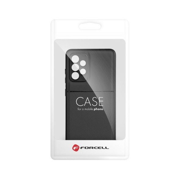 Husa telefon Samsung Galaxy A12, husa din silicon, husa TPU, husa spate, neagra, SM-A125, Noble