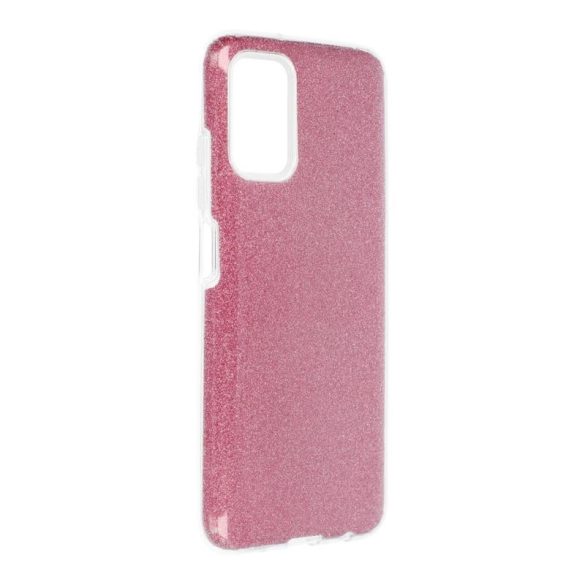 Samsung Galaxy A53 5G silicon husă, sclipici, Husă spate, SM-A536, roz