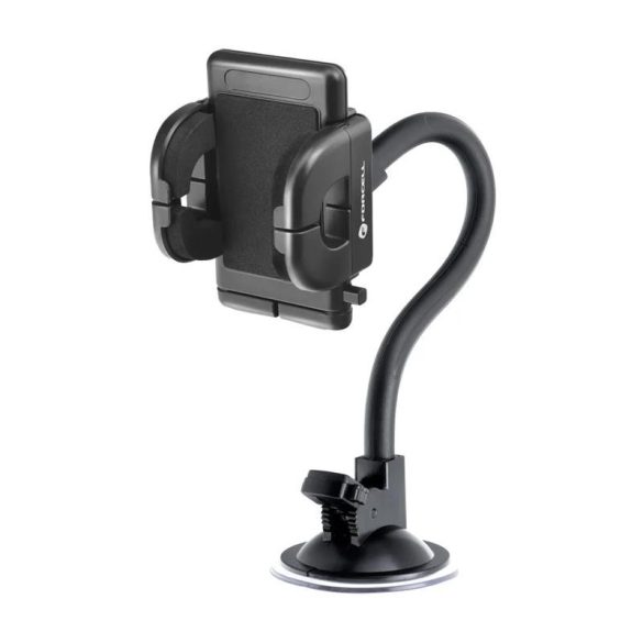 Suport auto pentru bord / parbriz / aerisire, ventuză, negru, Forcell Regular 27
