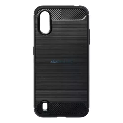 HUSĂ! - Husa din silicon Realme 9, neagra, fibra de carbon