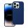 Husa din silicon pentru iPhone 14 Pro Max (6,7"), mata, albastra, Forcell Soft Husa din silicon pentru iPhone 14 Pro Max (6,7"), mata, albastra, Forcell Soft