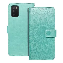   HUSĂ! - Husă pentru telefon iPhone 14 Pro Max (6,7"), husă carte, husă cu deschidere laterală, închidere magnetică, verde, mandala, Forcell Mezzo
