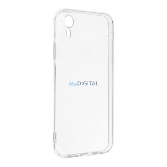 Husa din silicon pentru iPhone XR (6.1"), transparenta, 2mm, cu protectie pentru camera, Transparenta