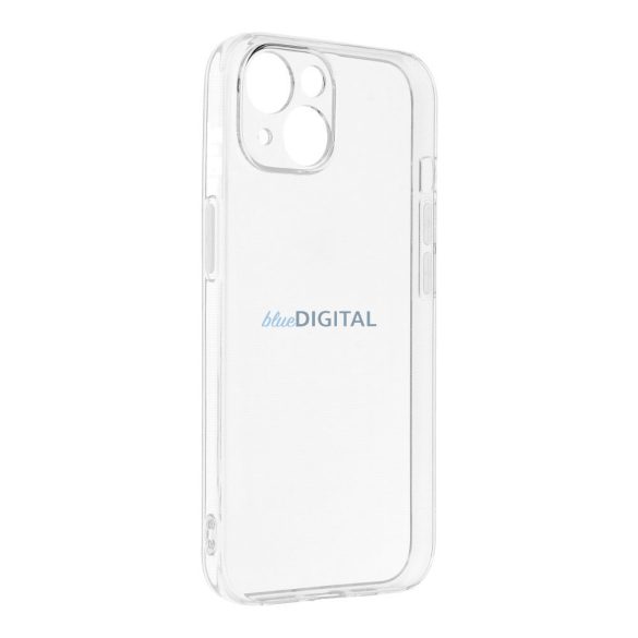 Husa din silicon pentru iPhone 14 (6.1"), transparenta, 2mm, cu protectie pentru camera, Transparenta