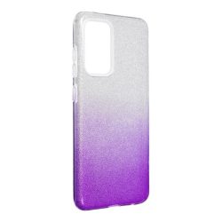   Samsung Galaxy A23 4G / 5G Husă din silicon, Mica, Husă spate, violet-Silver, SM-A235, SM-A236, Shining
