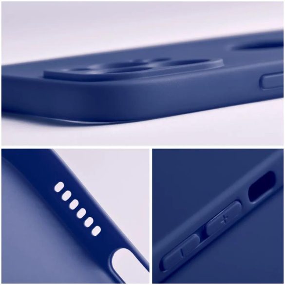 Husa din silicon Samsung Galaxy A23 4G / 5G, mata, albastra, SM-A235, SM-A236, Forcell Soft