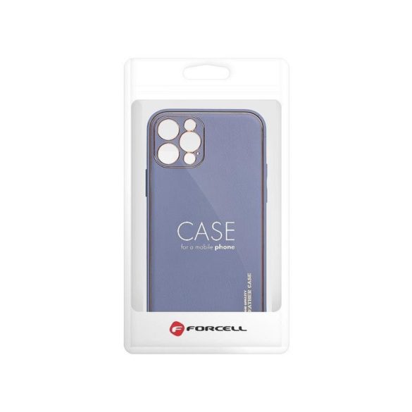 Samsung Galaxy A23 4G / 5G Husă spate, Husă Leatherette, albastru, SM-A235, SM-A236, piele