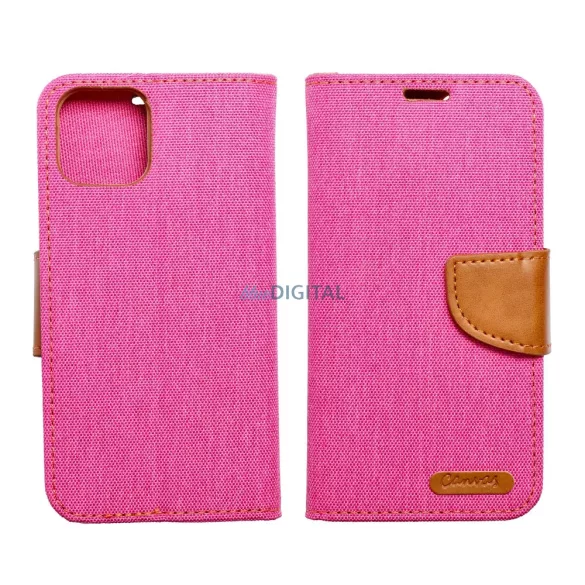 HUSĂ! - Husă pentru telefon Xiaomi 12 Lite, husă carte, husă cu deschidere laterală, închidere magnetică, roz, Smart Canvas